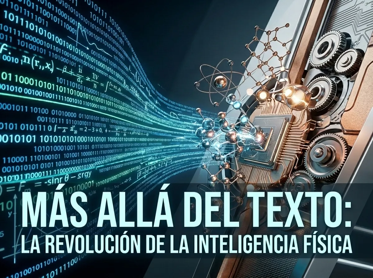 Del código a la materia: El momento en que la IA dejó de leer palabras para reescribir la realidad física