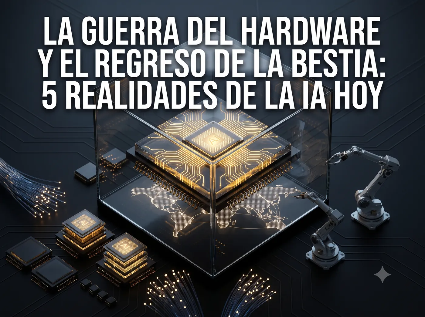 El regreso de la «bestia» y la guerra por el hardware: 5 realidades que están cambiando la IA hoy