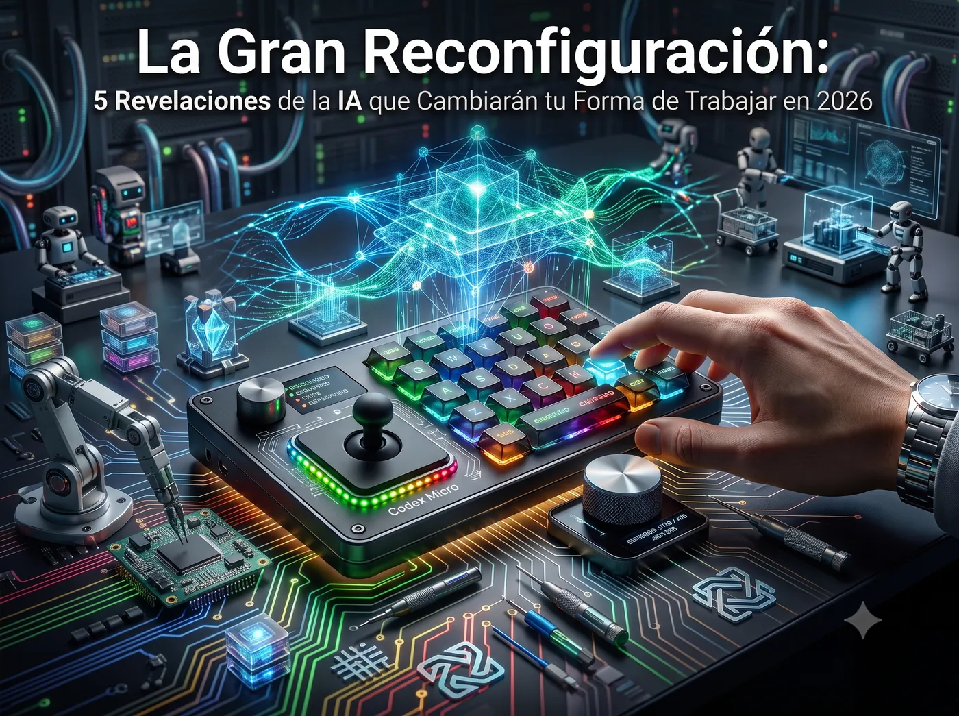 La Gran Reconfiguración: 5 Revelaciones de la IA que Cambiarán tu Forma de Trabajar en 2026