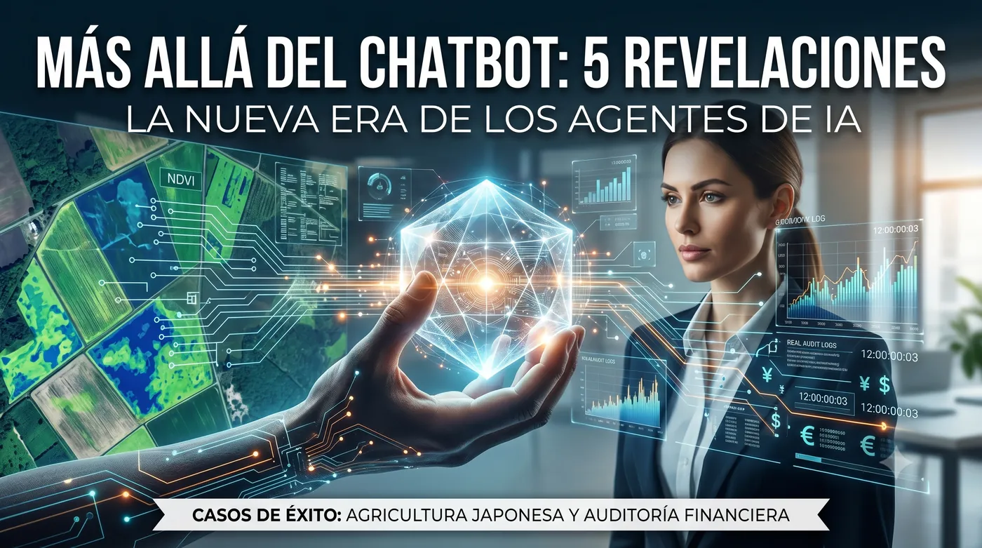 Más allá del chatbot y las cinco revelaciones de la nueva era de los agentes de IA